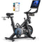 Stationary Exercise Bike with App Integration – Quiet Indoor Cycling, 300Lbs Capacity, Brake Pad System