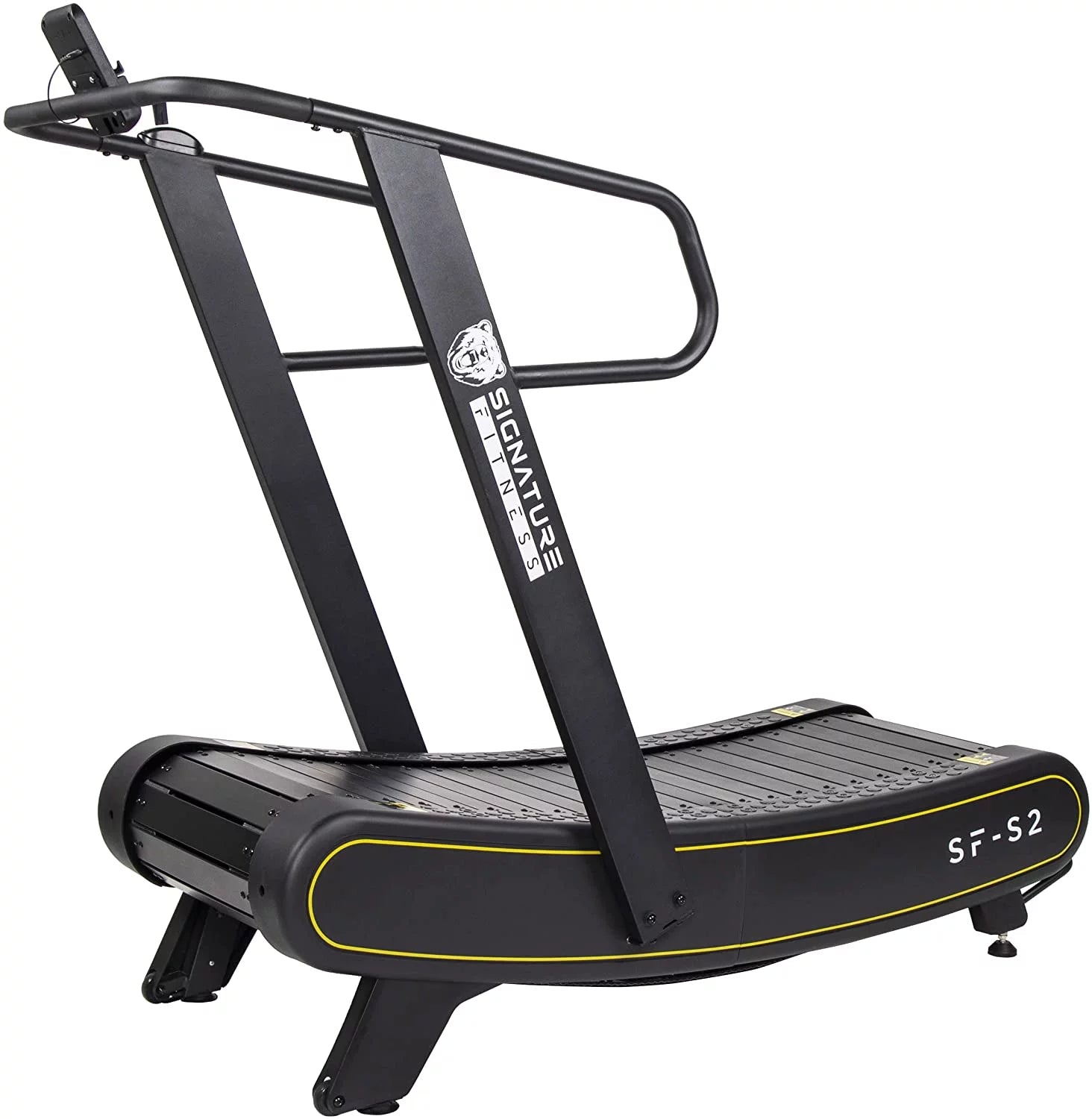 SF-S2 Sprint Demon – Motorless Curved Treadmill with Adjustable Resistance & 300 lb Capacity 