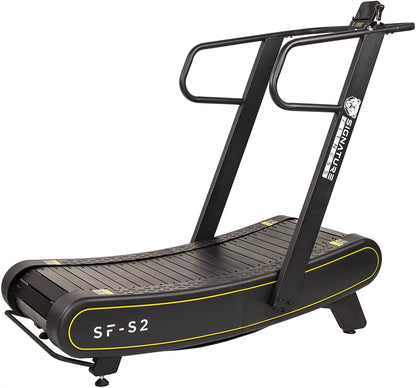 SF-S2 Sprint Demon – Motorless Curved Treadmill with Adjustable Resistance & 300 lb Capacity 